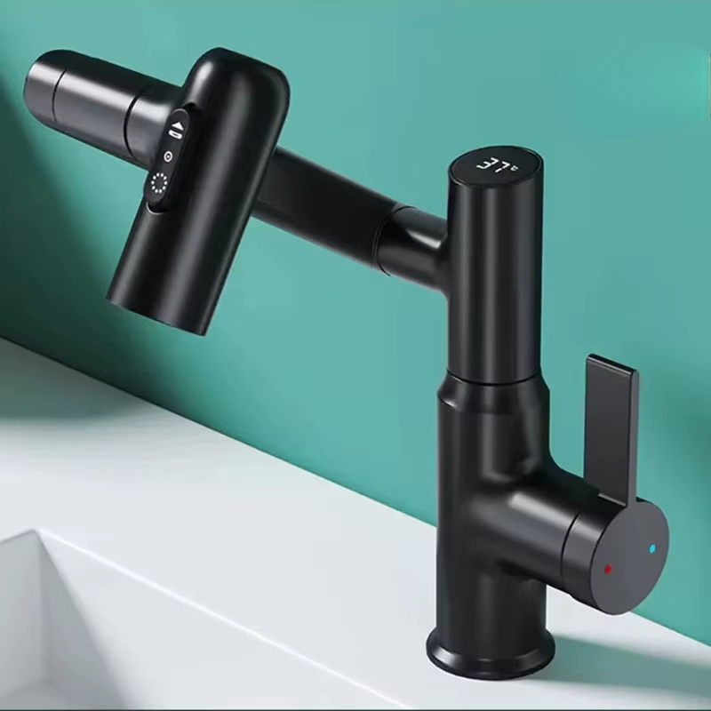 360° Rotating LED Faucet – Stylish, Smart & Splash-Free