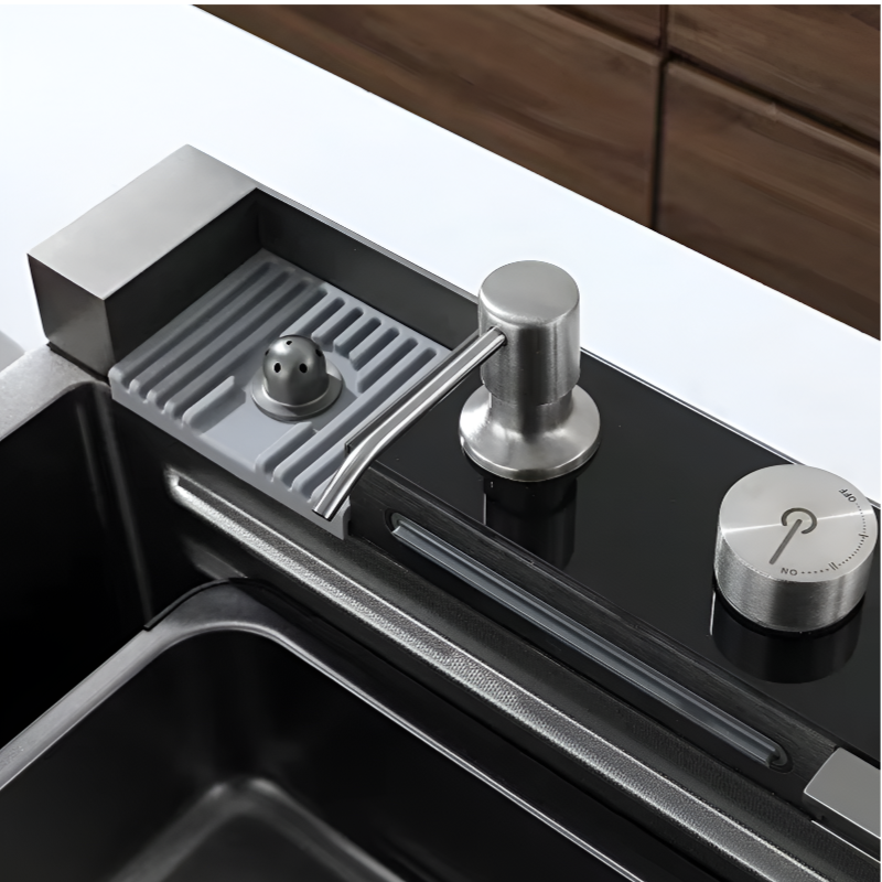 Smart Waterfall Sink – The Ultimate 304 Stainless Steel Kitchen Upgrade