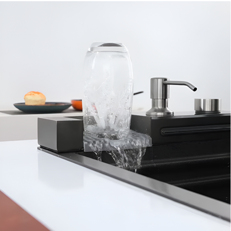 Smart Waterfall Sink – The Ultimate 304 Stainless Steel Kitchen Upgrade