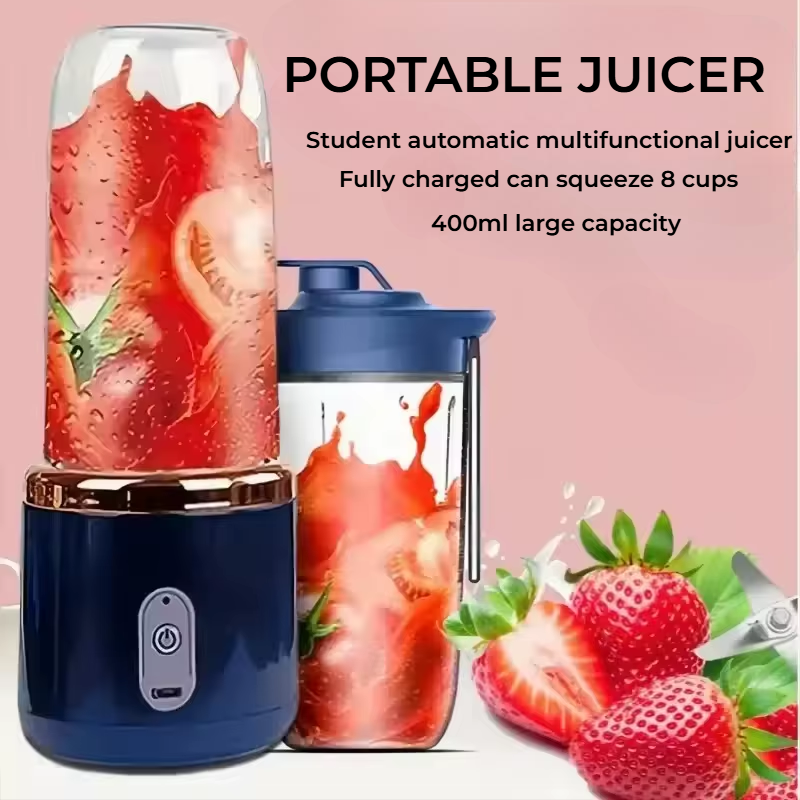 Portable Juice Blender – Smoothies On-the-Go