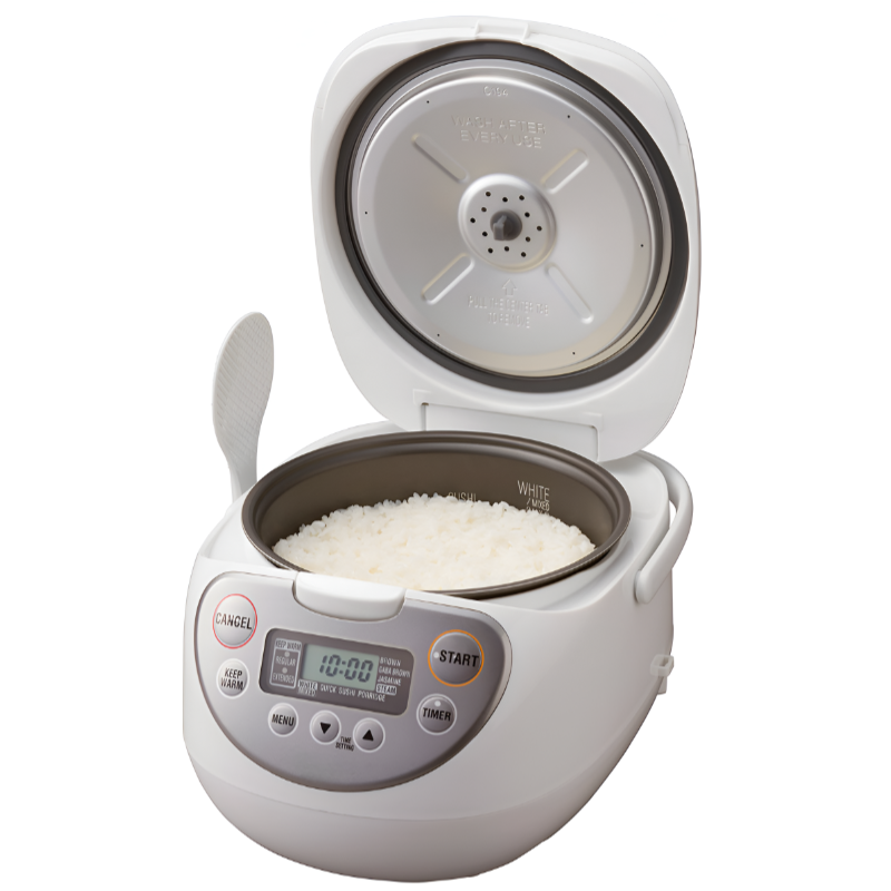 5.5-Cup Micom Rice Cooker & Warmer – Perfectly Fluffy Rice Every Time