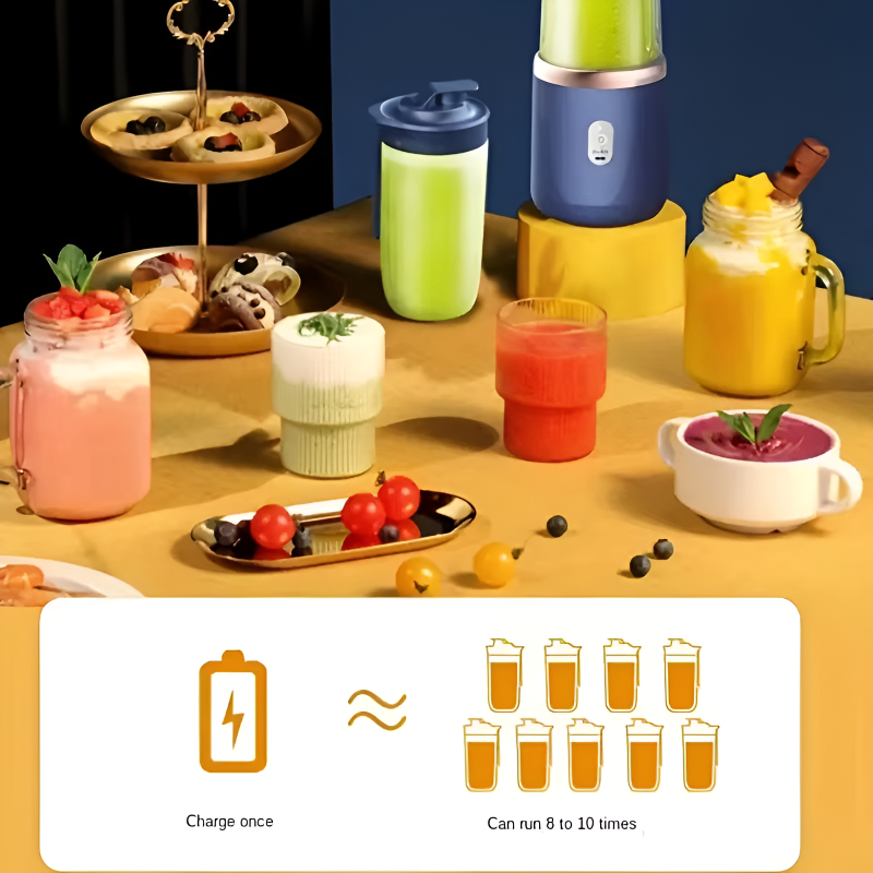 Portable Juice Blender – Smoothies On-the-Go
