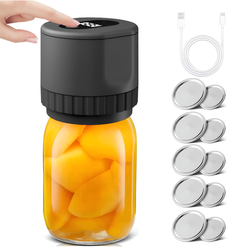 Cordless Electric Mason Jar Vacuum Sealer