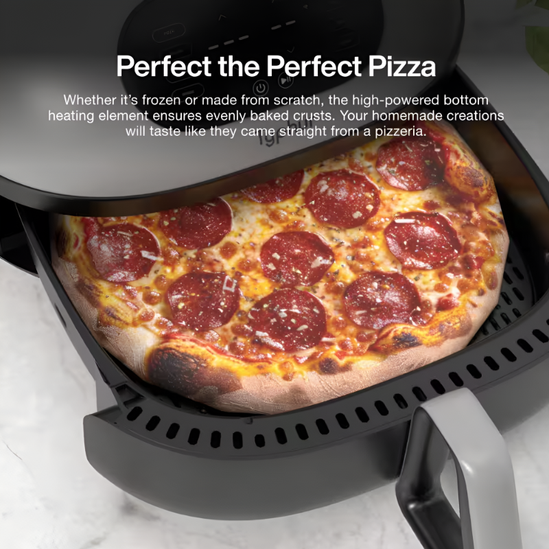 Smart Air Fryer – Effortless Cooking with Superior Airflow & Self-Cleaning