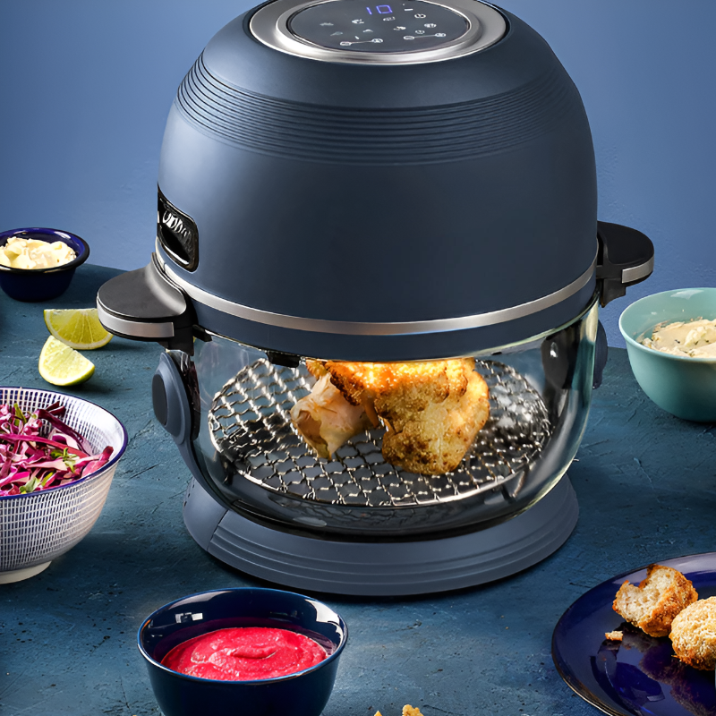 Self-Cleaning Glass Bowl Air Fryer
