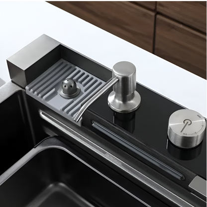 Smart Waterfall Sink – The Ultimate 304 Stainless Steel Kitchen Upgrade