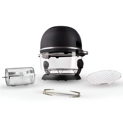 Self-Cleaning Glass Bowl Air Fryer